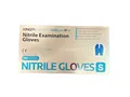 Kingfa | Größe S, M, L | Nitrilhandschuhe blau - puderfrei - Box mit 100 Handschuhen / 100er Box - Einweghandschuhe - Untersuchungshandschuhe - (S)
