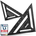 5in1 Zimmermannswinkel 30cm  Multifunkions Winkelmesser  anreißen messen uvm...