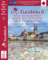 EuroVelo 6 (Basel - Budapest) 1: 100 000,