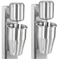 Royal Catering Milchshaker - doppelt - 2 x 1 L - 15.000 U/min - Edelstahl
