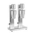 Royal Catering Cocktail Shaker Doppel-Milchshaker 2 x 1 l Standmixer Hochleistungsmixer 15 000 U/min, Edelstahl