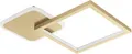 EGLO LED Decken Leuchte Lampe GAFARES Aluminium Stahl goldfarben 33x5x33cm