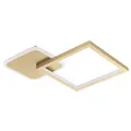 Eglo 900424 GAFARES LED Deckenleuchte 15W 330x330mm Gold Weiss steuerbare Lichtf