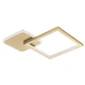 Eglo Deckenlampe Deckenleuchte LED Gafares Fernbedienung gold Aluminium 33 cm