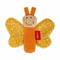 sigikid Red Stars Greifling Schmetterling Yellow Spielzeug Knisterfolie Gelb