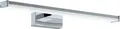 PANDELLA 1 Wand-/Deckenleuchte Lampe Beleuchtung - L40 x H4 x AL12 cm - chrom, silber - 7,4W inkl. - IP44
