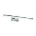 EGLO LED Wandlampe Pandella 1, LED Spiegelleuchte aus Aluminium und Kunststoff, Badezimmer Lampe in Chrom, Silber, Weiß, LED Feuchtraumleuchte neutralweiß, IP44, L 40 cm