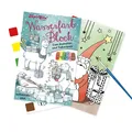 Malbuch mit Wasserfarben Kleinkinder und Kinder Malblock von 13 und 24, Aquar...