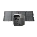 ECOFLOW DELTA 3 Max tragbare Powerstation 2 048 Wh mit 400W Bifazialem Solarpanel, 2 400 W X-Boost Ausgang, 500 W Solareingang, LiFePO4 Batterie, Solargenerator für Zuhause, Wohnmobil, Outdoor