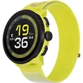 Suunto Run Lime 45mm SS051111000 Leichte Sportuhr für Läufer Edelstahlgehäuse, Nylon-Textil Armband