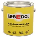 Erbedol /  Schlagfester Lack /  RAL 3002 / 2,5l / Karminrot