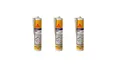 3er-Pack Sikaflex 111 Stick & Seal elastischer Kleb- & Dichtstoff, weiß, 300ml