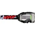 Leatt Velocity 4.5 Zebra Motocross Brille, schwarz-weiss für Männer
