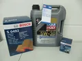 BOSCH Ölwechselsatz und 5Ltr. LM 5W30 Motoröl FORD Mondeo III