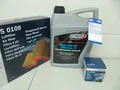 BOSCH Ölwechselsatz und 5Ltr. CAR 5W30 Motoröl FORD Mondeo III
