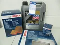 BOSCH Ölwechselsatz und 5Ltr. LM 5W30 Motoröl FORD Mondeo III
