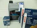 BOSCH Ölwechselsatz und 5Ltr. CAR 5W30 Motoröl FORD Mondeo III