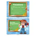 Geburtstagskarten (8 Stück) "Physik" zum Einladen Einladungskarten Karten