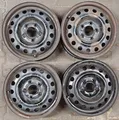 4 x Kromag 8077 Stahlfelgen Kia Cee'd - 5,5x15; 5x114,3; ET47; KBA43737 (2379)