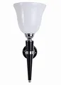Art Deco Lampe Designer Wandlampe (ohne Leuchtmittel) Mazda Fackel Wandleuchte 58 cm Flurleuchte Antik XC28 Palazzo Exklusiv