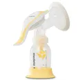 MEDELA Handmilchpumpe Harmony Flex, 2-tlg., 1x Handmilchpumpe, mit 150 ml Flasche - für zuhause und unterwegs