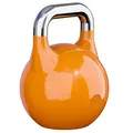 GORILLA SPORTS® Kettlebell Competition - Gewicht 8 kg bis 40 kg, Bodenschonende, aus Massivstahlguss, in 9 Farben - Wettkampf Kugelhantel, Schwunghantel, Kugelgewichte, für Fitness, Krafttraining, Gym