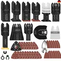 LEILUO 116-Piece Multitool Saw Blade Set, Universal Accessories for Oscillating