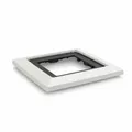 Lechuza Rollenuntersetzer Weiss für Cubico 40