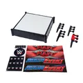 Mattel WWE Superstar-Ring mit Etiketten für Hauptkampf und RAW, Matt (US IMPORT)