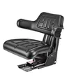 VEVOR Universal Gabelstaplersitz 61x51x51 cm, Traktorsitz, Schleppersitz, Treckersitz, Staplersitz, Traktor Sitz PVC-Kunstleder und hochelastischem Polyurethanschaum, ideal für Kompaktlader-Bulldozer