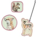 Lässig Anhänger & Patches 3er Set, Wald