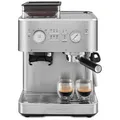 KitchenAid 5KES6551ESX Halbautomatische Espressomaschine aus Edelstahl mit Mahlw