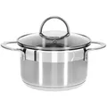 GRÄWE Kochtopf GRÄWE Kochtopf Edelstahl Serie Pro-Line silberfarben Ø 16 cm