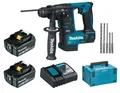 Makita DHR171Z Akku-Bohrhammer SDS+ 18V + 2 Akkus 5Ah + Lader + Makpac + Bohrer