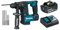 Makita DHR171Z Akku-Bohrhammer SDS+ 18V mit 1x Akku 3Ah, Ladegerät und Bohrerset