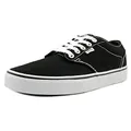 Vans Herren Atwood Sneaker, Schwarz Canvas Blk Wht 187, 38 EU