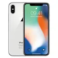 APPLE iPhone X 256GB Silber (100% Batt.) - Sehr Gut - Smartphone