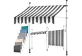 KESSER Klemmmarkise mit Handkurbel für Terrasse, Balkon & Garten UV-beständig, höhenverstellbar und wasserabweisend