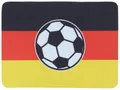 Hochwertiges Microfasertuch "Deutschlandfahne" mit coolem Fußball - Print | TOP