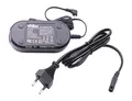 vhbw Netzteil kompatibel mit Canon HR10, HV10, HV20, MV600, MV700, MV750i Kamera, Digitalkamera, DSLR - Netzkabel, 2m