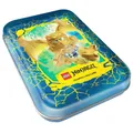 LEGO Ninjago 8 Trading Cards - 1 Mini Tin Box (Jay)