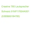 Creative T60 Lautsprecher Schwarz 51MF1705AA001 (5390660194795)