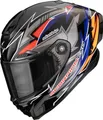 Scorpion EXO-Race Air Move On Helm, schwarz/rot/blau, S (55/56)