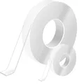 7m Doppelseitiges Klebeband Extra Stark Transparent,Abnehmbar Spurlos Double