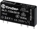 FIN 34.51.7 48V - Relais, Single-In-Line, 1x UM, 250V/6A, 48V