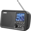 Tragbares DAB+ Radio Mit Bluetooth 5.0 | DAB/DAB+ Und UKW Radio, 2,4" Farbdispla