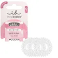 invisibobble Original Crystal Clear Haargummi durchsichtig - Ohne Abdrücke, hoher, starker Halt für Damen, Herren & Mädchen, wasserabweisend & ideal für Hochsteckfrisuren, 3 Stück