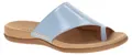 Gabor 83.700 Damen Pantoletten - Zehentrenner Pantolette blau NEU