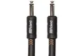 Roland Black-Serie 4,5 m Instrumentenkabel, gerade/gerade, 6,3-mm-Klinke - RIC-B15, schwarz