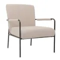 SVITA KYLE Loungesessel Polstersessel Akzentstuhl Wohnzimmer Armlehne Beige